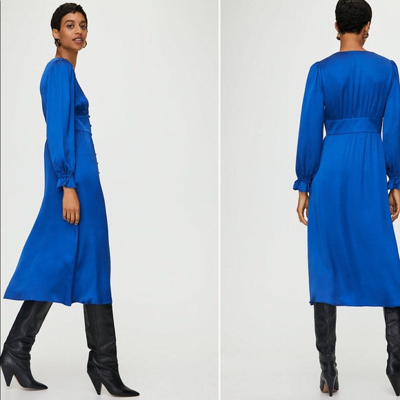 Aritzia Dresses & Skirts - Aritzia Wilfred Maxine Dress in Nightingale